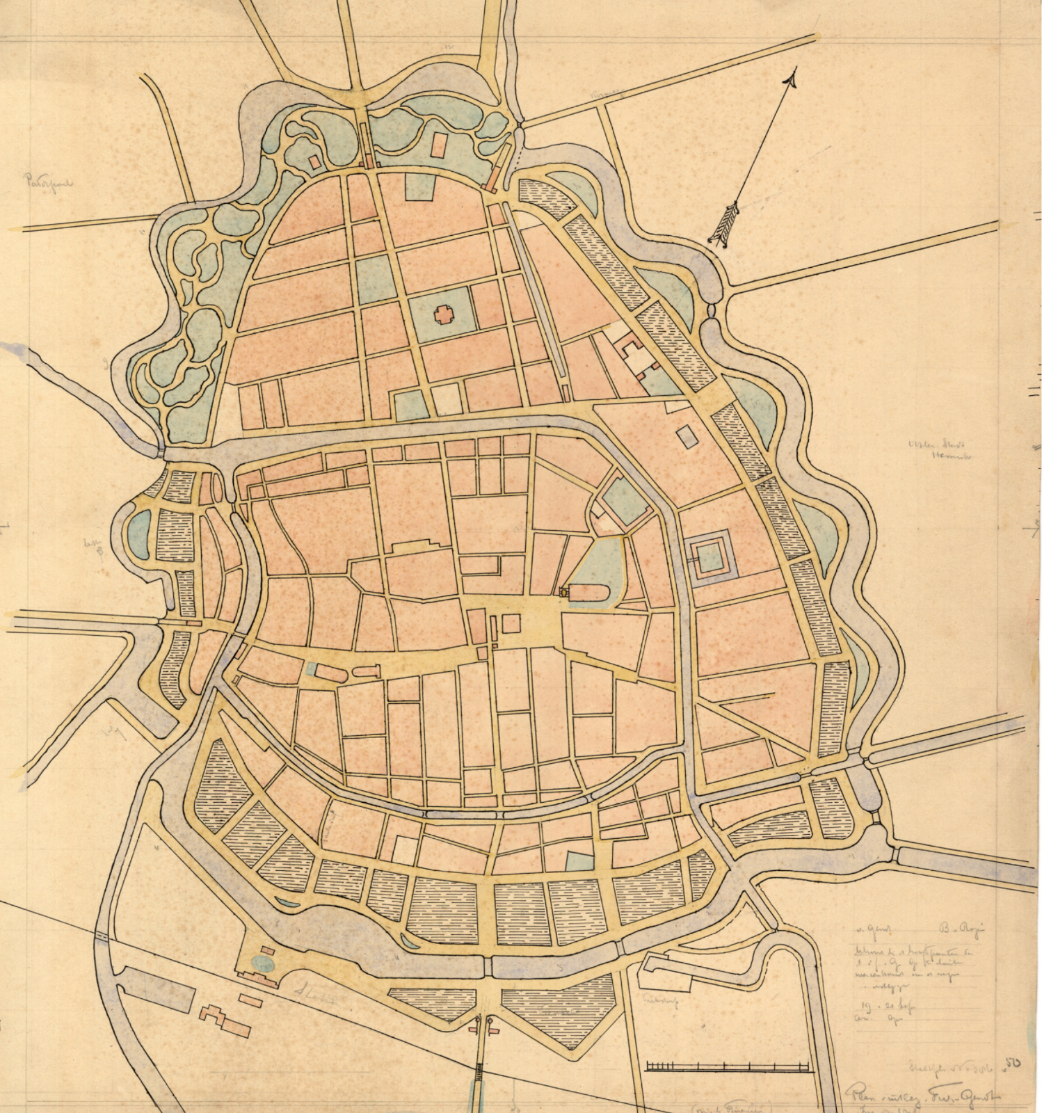 Plan van Gendt, 1875-1876