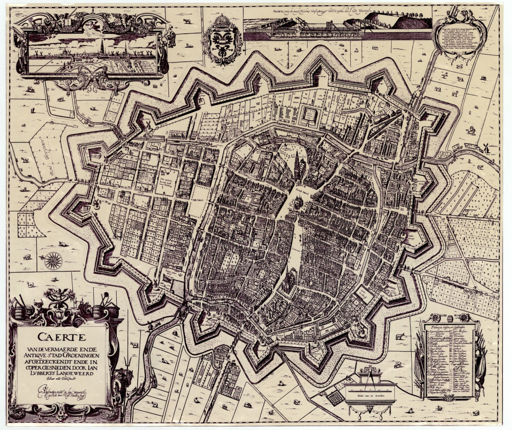 De kaart van Haubois