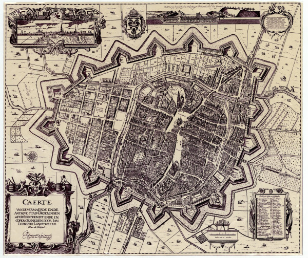 De kaart van Haubois