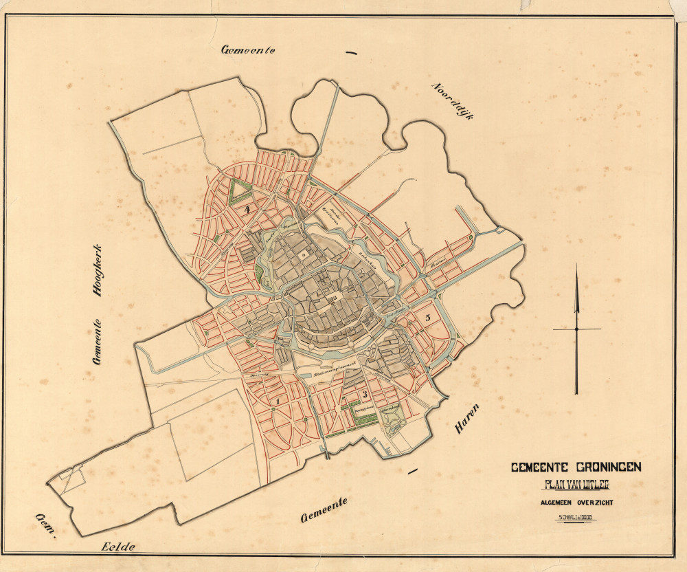 Plan van Uitleg Mulock Houwer, 1903-1906