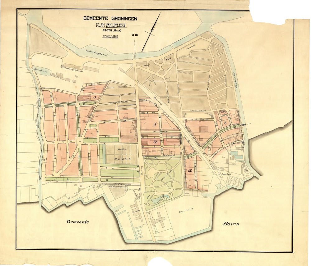 Plan van Uitleg Mulock Houwer, 1903-1906