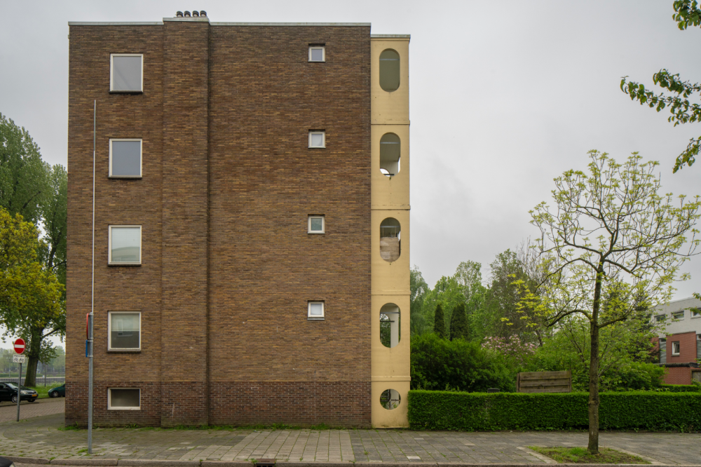 Portieketageflats met triplexwoningen