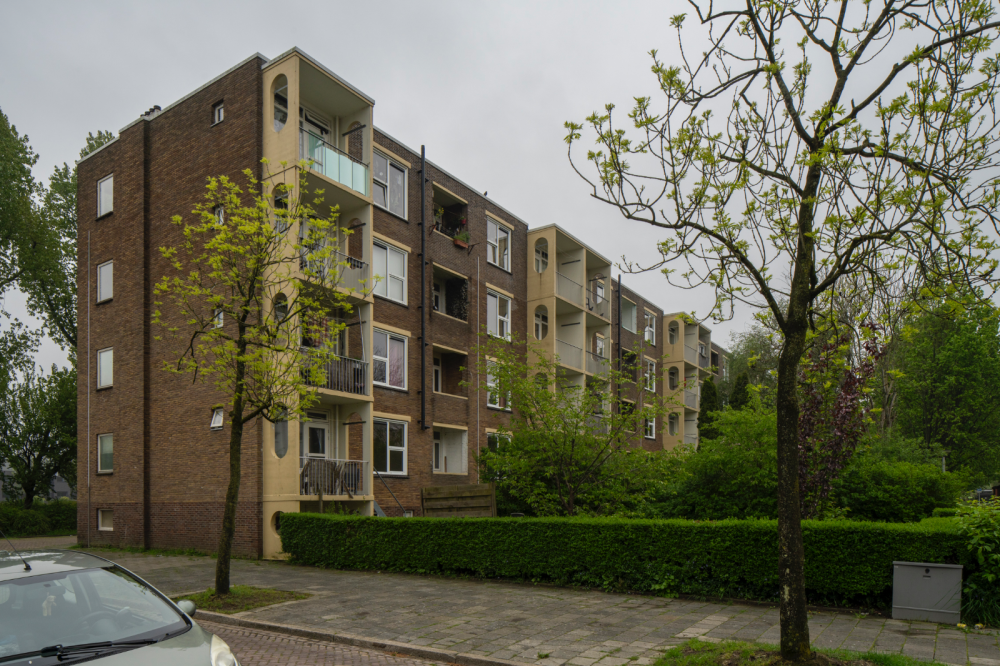 Portieketageflats met triplexwoningen