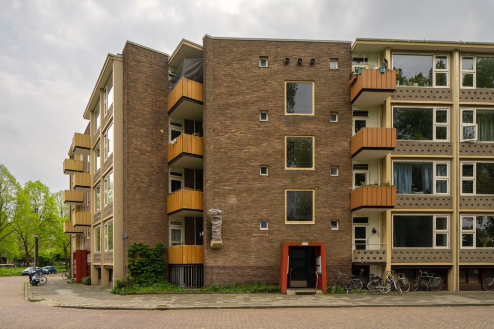 Portieketageflats met triplexwoningen