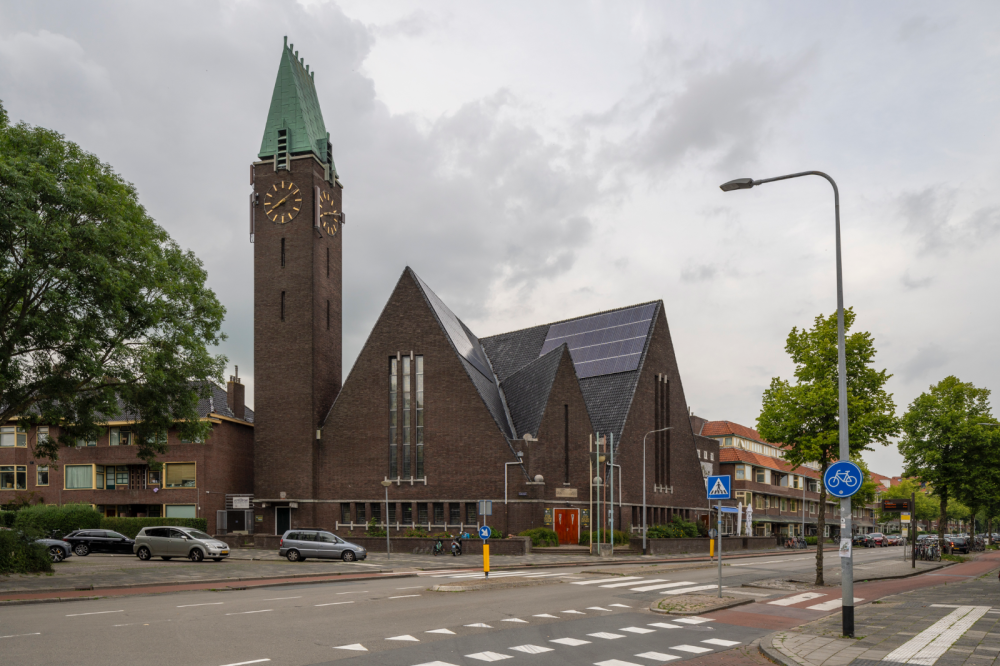 Sionskerk met pastorie