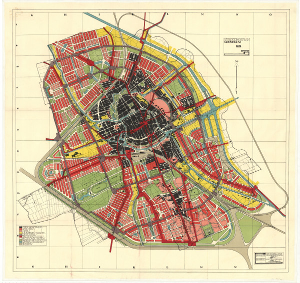 Uitbreidingsplan Berlage en Schut, 1928-1932