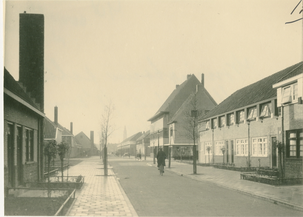 Winkels met woningen